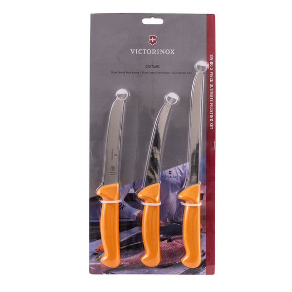 Victorinox Swibo Fillet Knife Clam Pack (Set of 3)