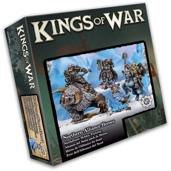 Kings of War Northern Alliance Heroes Pack Miniature