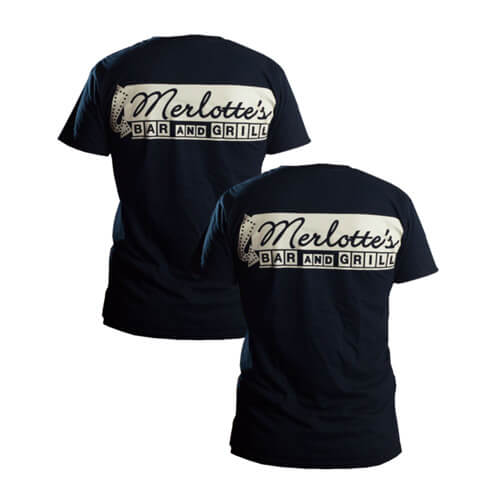 True Blood Merlotte's Bar Black Male T-Shirt