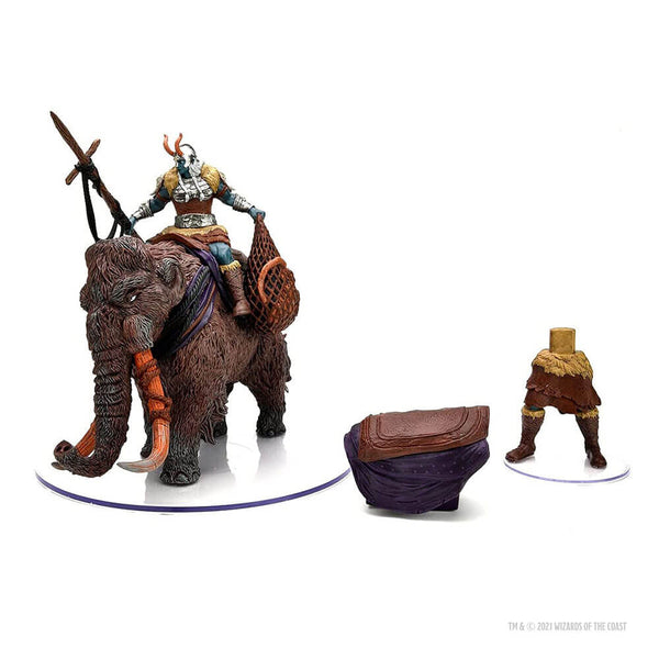 D&D Icons of the Realms Minis Frost Giant and Mammoth Set