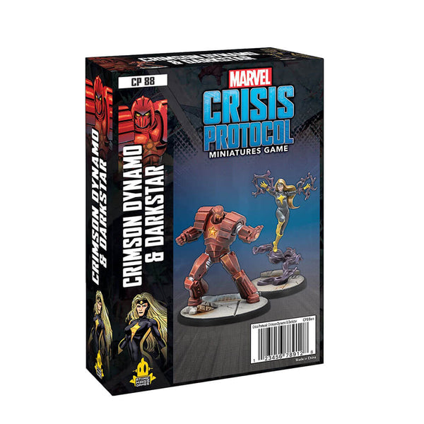 Marvel Crisis Protocol Crimson Dynamo and Dark Star Pack