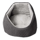 Pet One Bedding Igloo Charcoal Bed  (40x40x36cm)