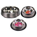 Pet One Anti Skid Anti Tip Stainless Steel Bowl