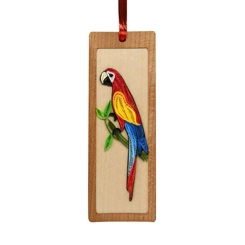 Quilled Handmade Wooden Bookmark