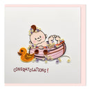 Congratulations Quilled Greeting Card