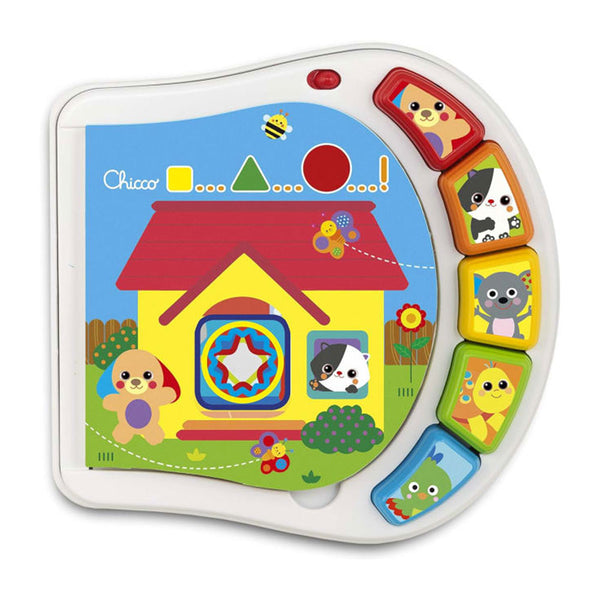 Chicco Animals of the House Baby Senses Book