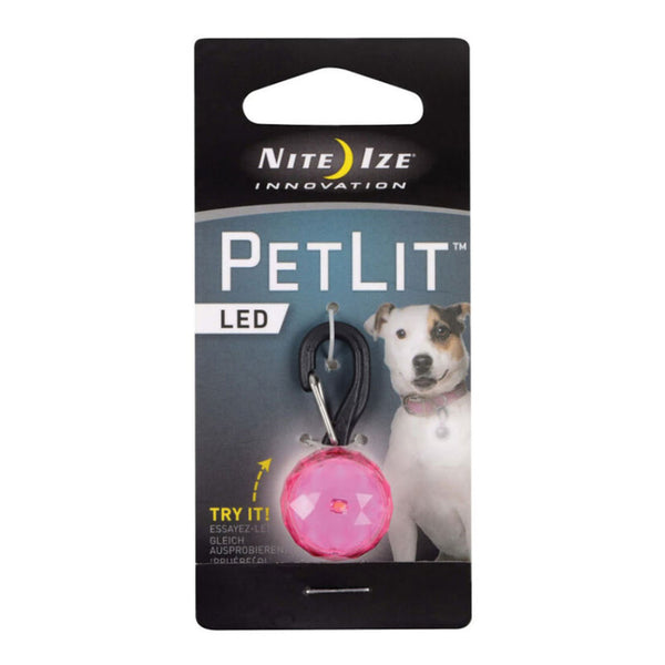 Nite Ize PetLit LED Collar Light (Pink)