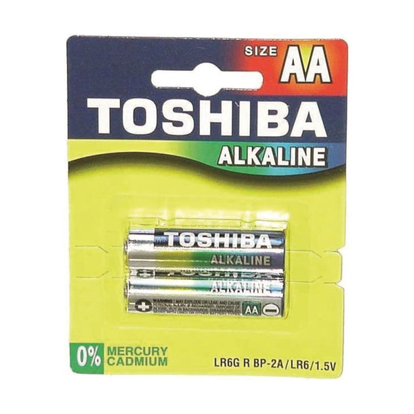 Toshiba AA Alkaline Battery 2pk
