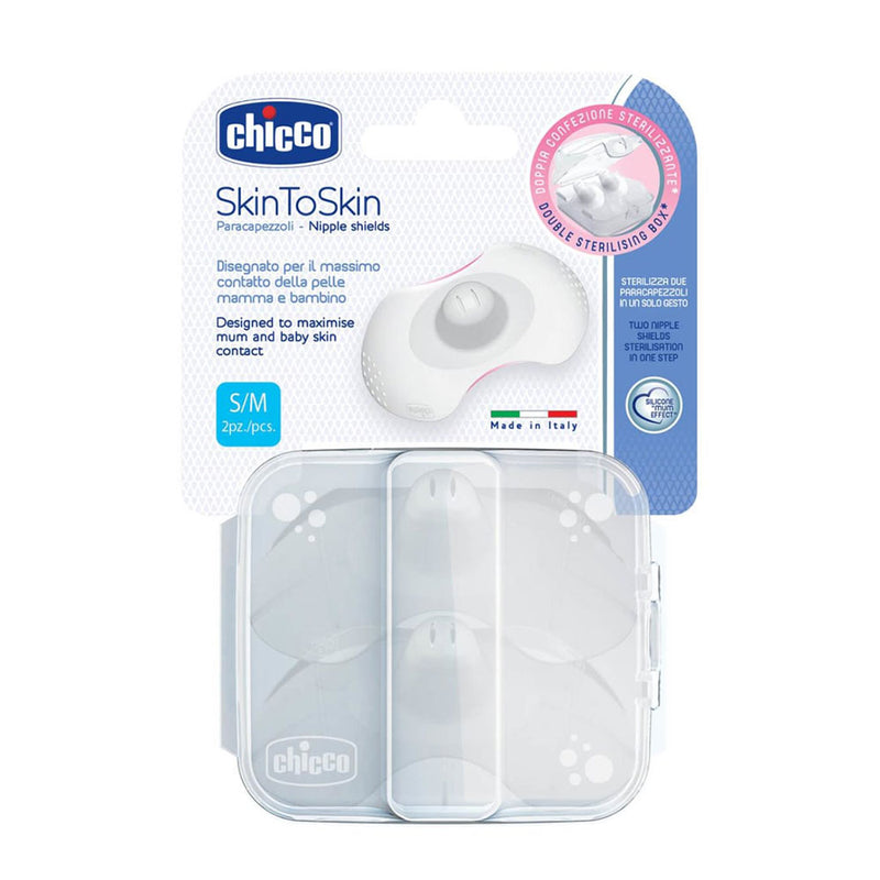 Chicco Silicone Nipple Shield 2pk (Small-Medium)