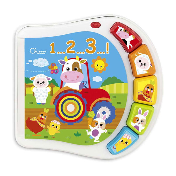 Chicco Counting Farm Baby Senses Number Book
