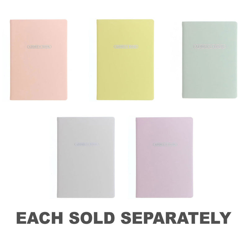 Letts Pastel A5 Address Book