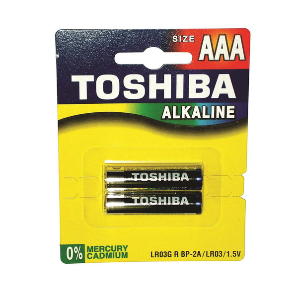 Toshiba AAA Super Alkaline Battery 2pk