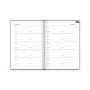 Letts Raw A6 Address Book (Grey)