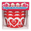 Standard Sweetheart Cupcake Cups 80pk