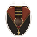 Classic Guitar Toilet Tattoo