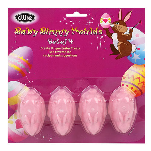 D.Line Baby Bunny Mould (Set of 4)