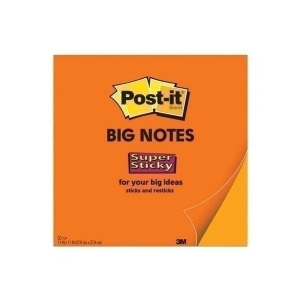 Post-It Super Sticky Big Orange Notes (28x28cm)