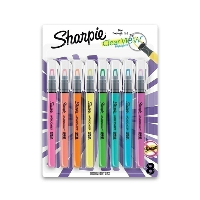 Sharpie Clear View Highlighter Stick (Box of 6)