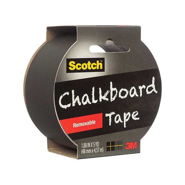 Scotch Chalkboard Tape 6pcs (Black)