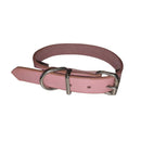 Leather Plain Collar (Pink)