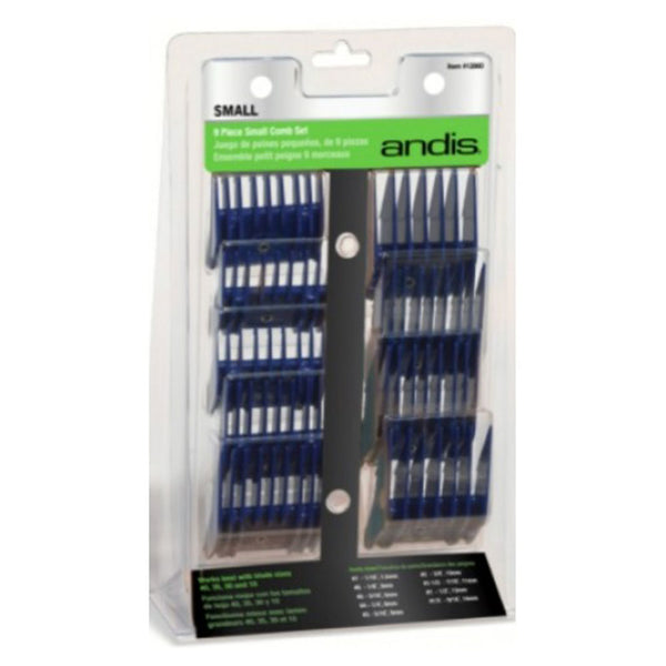 Andis Snap-On Pet Clipper Comb Small (Set of 9)