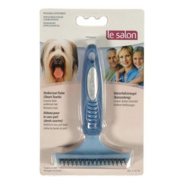 Le Salon Undercoat Rake 17-Teeth Dog Brush