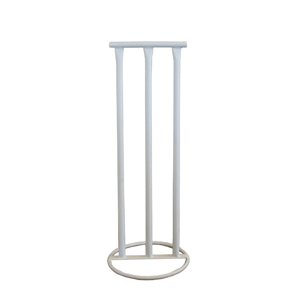 Alliance Deluxe Metal Cricket Stump (White)