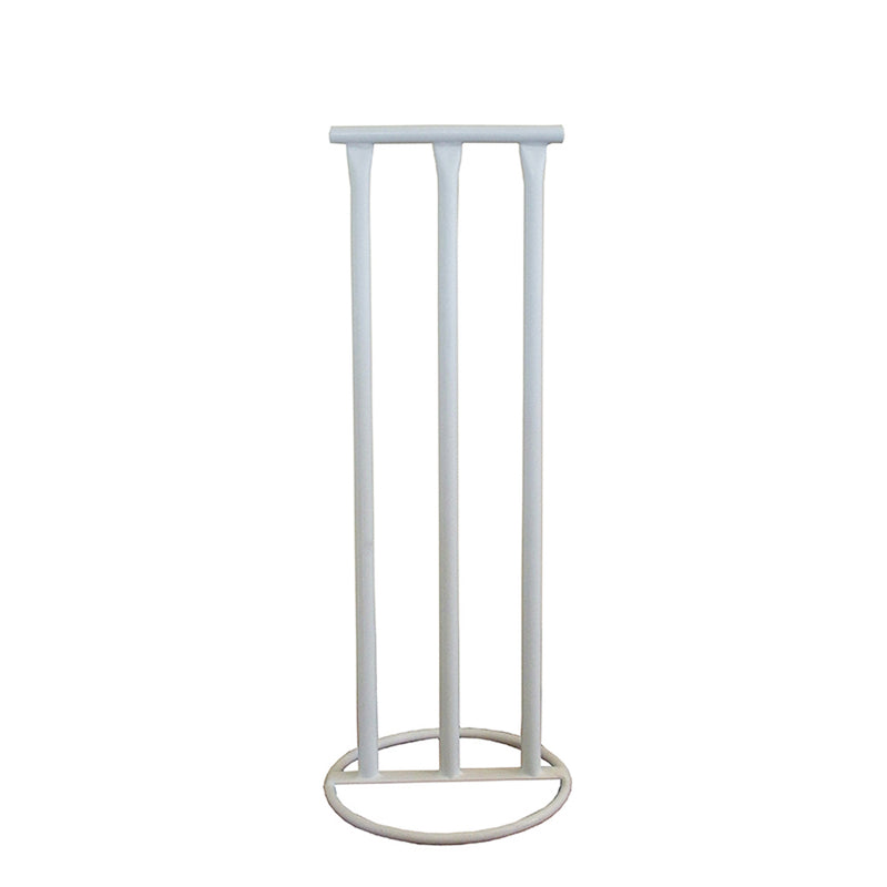 Alliance Deluxe Metal Cricket Stump (White)