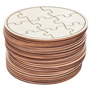 Round Mini Wooden Jigsaw 25pcs