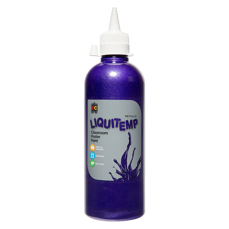 Educational Colours Liquitemp Metallic Paint 500mL