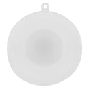 Plastic Ball with Cut Out Opening 80mm 10pcs