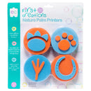 Nature Palm Printers (Set of 4)