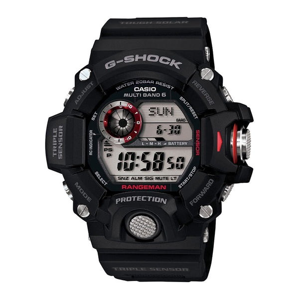 Casio G-Shock Rangeman Triple Sensor Watch (Black)
