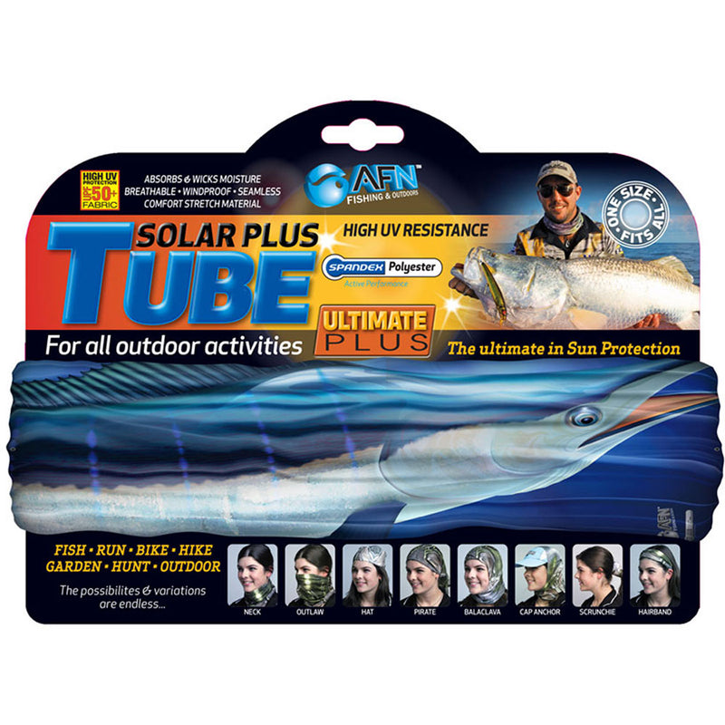 Solar Plus Tube with Fish Print