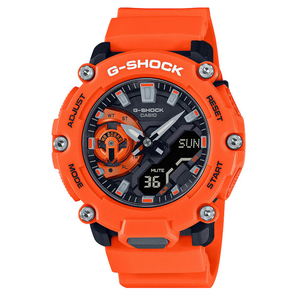 Casio G-Shock Orange Resin GA2200M-4A Watch