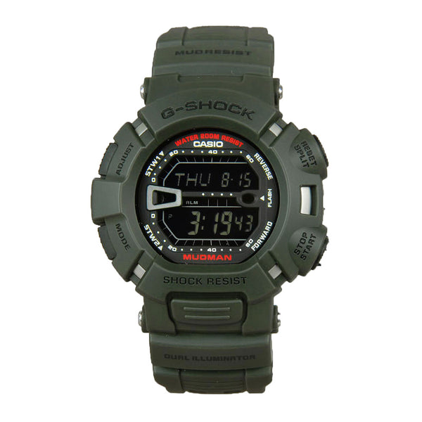 Casio G-Shock Mudman G9000-3VDR Green Band Watch
