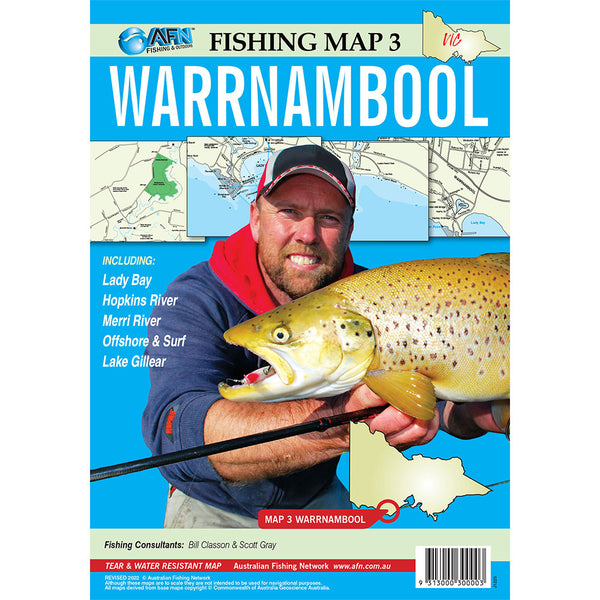 Warrnambool Fishing Map