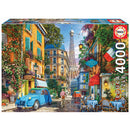 Educa Old Streets of Paris Jigsaw Puzzle 4000pcs