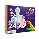 Sensory Art Air Clary Creativity 24 Colors Set (White and Pearl)