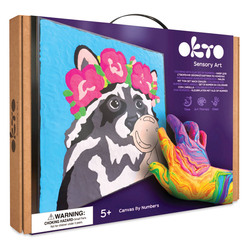 Paints By Number with Clay Kit