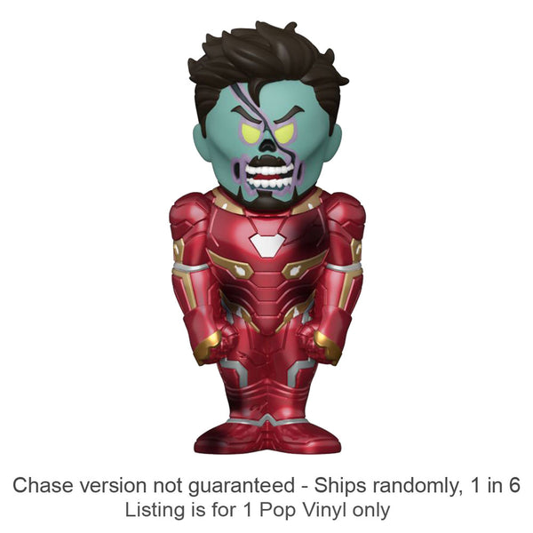 Zombie Iron Man US Exclusive Vinyl Soda Chase Ships 1 in 6
