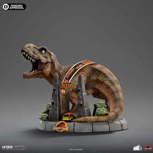 Jurassic Park Tyrannosaurus Rex Illusion Deluxe Minico Vinyl