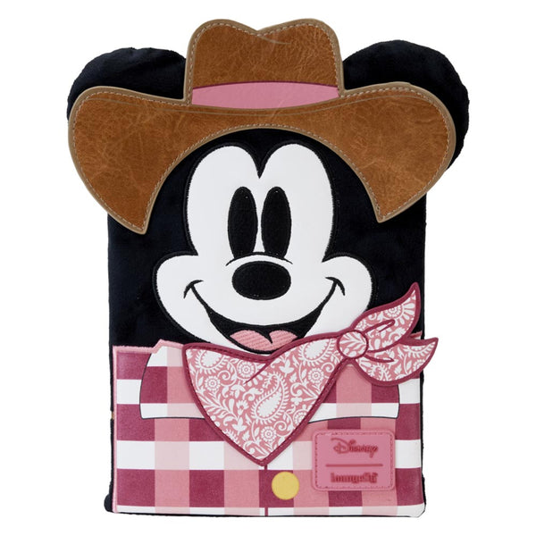 Disney Western Mickey Plush Journal