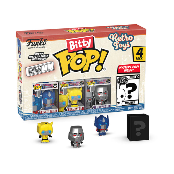 Retro Toys Transformers Bitty Pop! 4-Pack