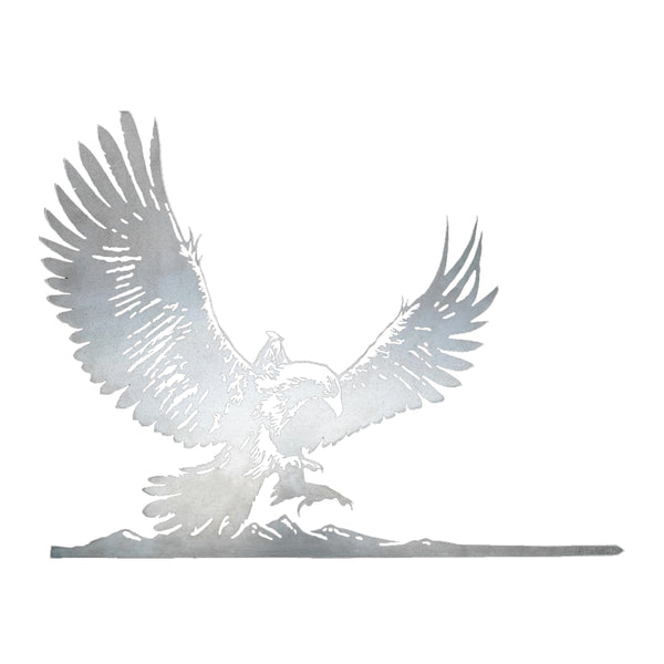 TLOR Gandalf on Gwaihir Metalbird Corten Steel Silhouette