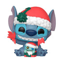 Lilo & Stitch Stitch Unwrapping Gift US Exclusive Pop! Vinyl