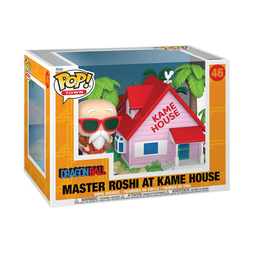 Dragon Ball Master Roshi w/Kame House Pop! Town