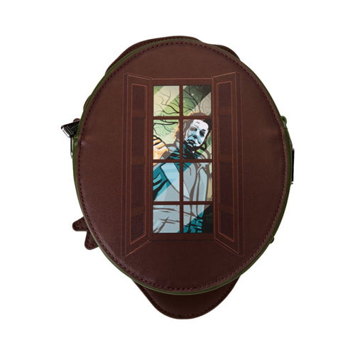 Halloween Mask Glow Crossbody Bag