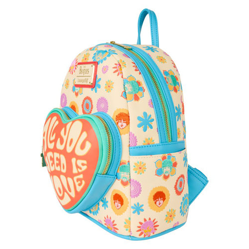 Beatles All You Need is Love Mini Backpack