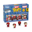 Spider-Man Peter Parker Split Bitty Pop! 4-Pack